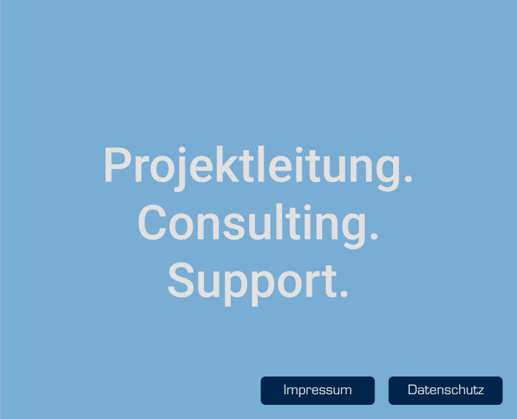 Projektleitung Consulting Support